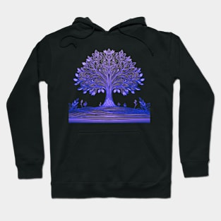 Amethyst Tree T-Shirt Design. Hoodie